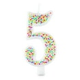 thumbnail image 4 of Great Value Birthday Party Candle, Multicolor, Number 5, 4 of 8