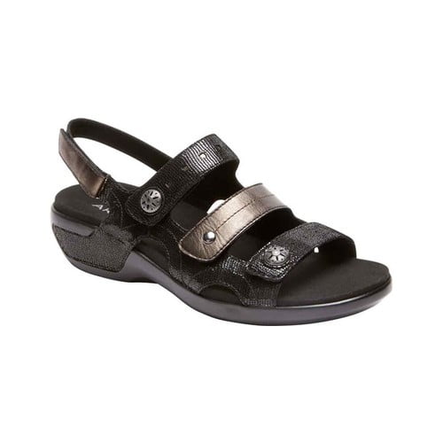 Aravon Women's Aravon PC Three Strap Slingback Sandal