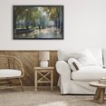 thumbnail image 3 of Stupell Industries Transitional Park Promenade on Rainy Day Black Floating Frame Canvas Art, 31 x 21, by Creative Studio, 3 of 8