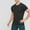 Black, variant on Admvng Workout Shirts for Men Casual Fashion Solid Color Stretch Running Fitness Short Sleeve Athletic Shirts S-2XL