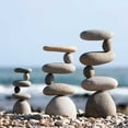 thumbnail image 2 of Small Side 2 Side Rock Cairn Sculpture Garden Decoration Zen Garden Pile Stone, 2 of 2