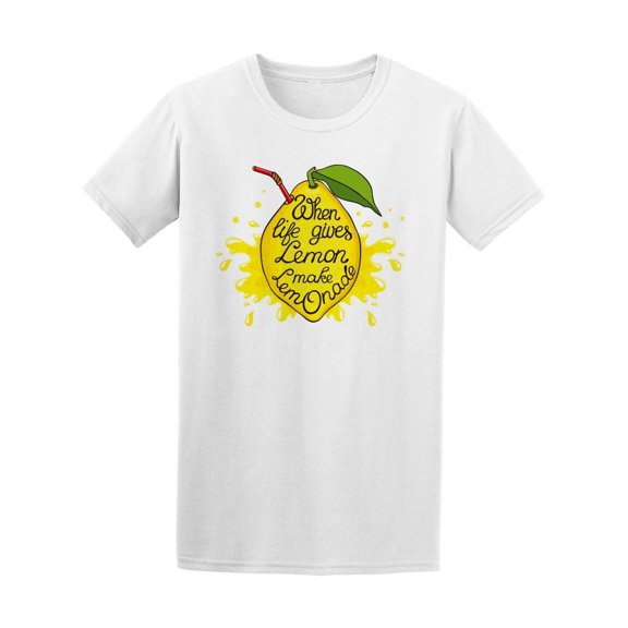 Fresh Quote About Lemons Tee Men's -Image by Shutterstock