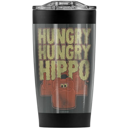 

Hungry Hungry Hippos/Hungry Hungry Hippo Stainless Steel Tumbler 20 oz Coffee Travel Mug/Cup Vacuum Insulated & Double Wall with Leakproof Sliding Lid | Great for Hot Drinks and Cold Beverages