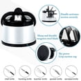 thumbnail image 4 of Cuchillo Afilador Tijeras Grinder Secure Suction Chef Pad Herramienta de afilado de cocina (rojo) brillar Electrónica, 4 of 6