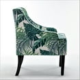 thumbnail image 4 of US Pride Furniture Correen 25" Wide Microfiber Accent Chair with Recessed Arms, Green, 4 of 5