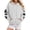Grey, variant on Juniors Teen Girls Letter Print Graphic Print Casual hoodie Comfy College Sweatshirt Outdoor Lounge Loose Fit Hoodie on Sale