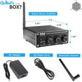 thumbnail image 5 of Pyle PDA22BT Compact Powerful Home Audio Amplifier Receiver Mini with Bluetooth 5.0 2 x 100 Watt, 5 of 7