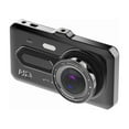 thumbnail image 3 of Dash Cam Front and Rear 4-Inch Dash Cam with Front and Rear Dual Lens High-Definition 1080P Reverse Image Dvr In Multiple Languages Dash Camera for Cars, 3 of 8