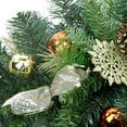 thumbnail image 2 of Northlight 24" Pre-Decorated Green Traditional Pine Artificial Christmas Swag - Unlit, 2 of 2
