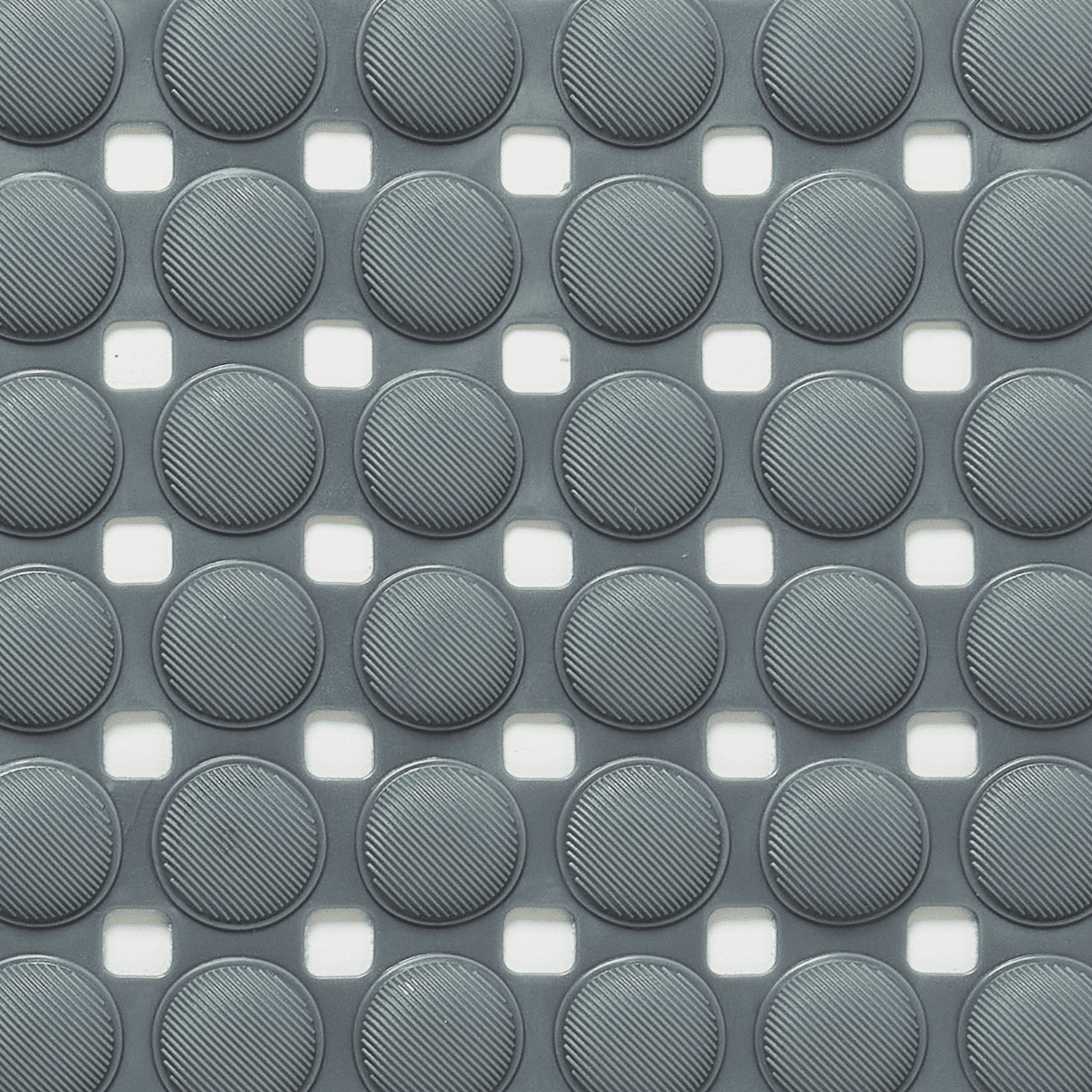 Mainstays Air Pocket Bathtub Mat, Gray