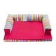 thumbnail image 3 of Sofá para mascotas, sofá para perros, muebles para perros, portátil, para perros pequeños y medianos, perrera, silla para perros resistente, suave y rojo, 3 of 8