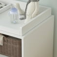 thumbnail image 5 of WIAWG White Baby Dresser w/ Changing Table Top & Drawers, Wooden Nursery Dresser for Infant, 47.2", 5 of 9