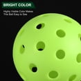 thumbnail image 5 of 40 Holes Outdoor Pickleball Balls USA Pickleball Pickleball Ball for Amateurs, Neon Green 6 Pack, 5 of 6