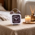 thumbnail image 6 of Loud Alarm for Deep Sleepers 5.1x3.9x1.9in Twin Bell Alarm Clock with Backlight for Bedroom and Home Decoration, 6 of 6