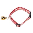 thumbnail image 4 of XingJian LLC Japanese Kimono Cat Collar with Cartoon Bell - Red Sakura, 4 of 10