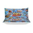 thumbnail image 3 of Toy Story 3 Piece Bedding Set Cartoon Comforter Set Cute Duvet Cover Sets Super Soft Aldult Bedding Set Kids Bedroom Gifts,1 Duvet Cover with 2 Pillowcases 102"x90", 3 of 8