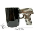 thumbnail image 3 of Tazas de Bebidas Calientes Taza de Cerámica de Moda de Pistola Popular, Regalo Personalizado para Bebidas Calientes Y Frías, Diseño a Prueba de Fugas Tropicales, Durable para Uso Diario, Presente Eleg, 3 of 3
