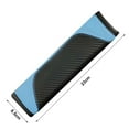 thumbnail image 6 of Taosunzt Faux Leather Car Seat Belt Cover Fastener Tape Elegant Universal SUV Truck Auto Safety Belt Strap Pad Cushion Shoulder Protector Car Interior Accessories Black, 6 of 13