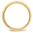 thumbnail image 2 of Solid 14k Yellow Gold 8mm Men's Bevel Edge Comfort Fit Wedding Band Ring Size 13.5, 2 of 5