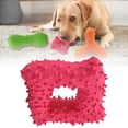 thumbnail image 2 of Dog Chew Toy, Flat Shape Squeaky Dog Chew Toy - Natural Rubber Toothbrush for Aggressive Chewers, Perfect for Small, Medium, and Large Dogs & Puppies, 2 of 9