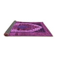 thumbnail image 2 of Ahgly Company Indoor Round Persian Purple Traditional Area Rugs, 4' Round, 2 of 4