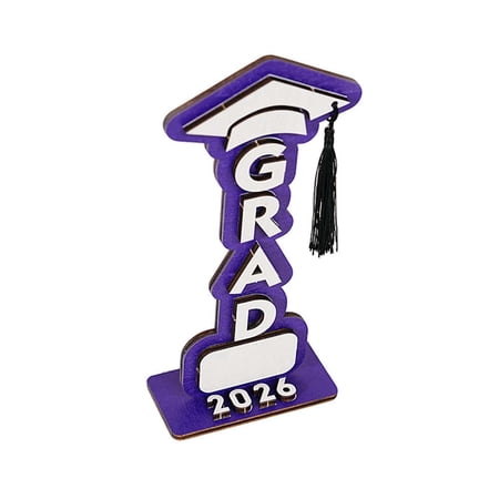 2026 Graduation Season Wooden Tabletop Ornament – Holiday Decor Photo Display & Keepsake Gift 8.86 x 3.94 Inches(White) 2026 Graduation Season Wooden Tabletop Ornament – Holiday Decor Photo Display & Keepsake Gift 8.86 x 3.94 Inches(White)