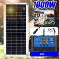 thumbnail image 6 of 2X 1000W Solar Panel 12- Solar Cell Solar Panel for Phone RV Car MP3 PAD Charger Outdoor Battery Supply B, 6 of 7