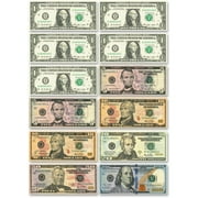 Ashley, ASH10066, US Dollar Bill Set Die-cut Magnets, 1 / Set, Multicolor