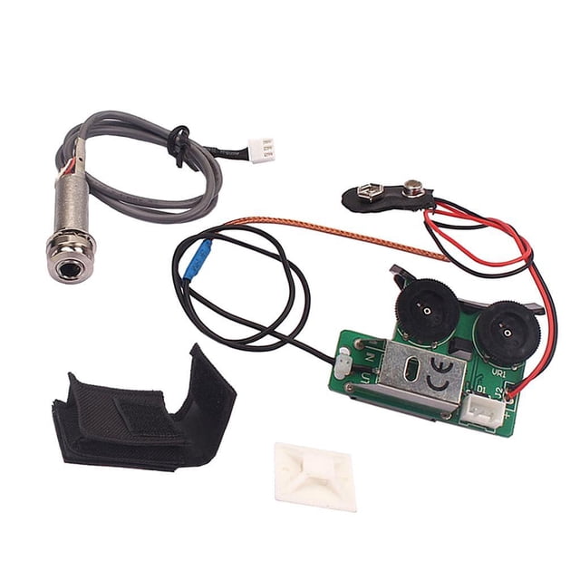 Soidarity Under Saddle Piezo Pickup EQ Preamp System 2 Band para guitarra acústica Accesorios para instrumentos musicales