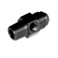 thumbnail image 2 of Red Horse Performance 9194-06-04-2 RHP9194-06-04-2 -06 MALE AN/JIC TO -04 (1/4") NPT MALE WITH 1/8" NPT HEX - BLACK, 2 of 3