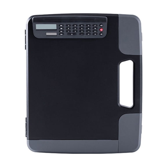Clipboard with File Case and Calculator Portable Document Organiser Water Resistant File Storage Case for School