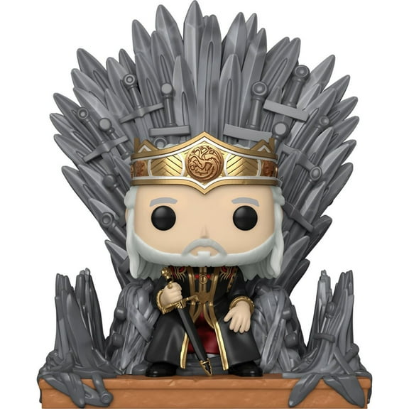 House of the Dragon Viserys on Throne Deluxe Pop! Vinyl