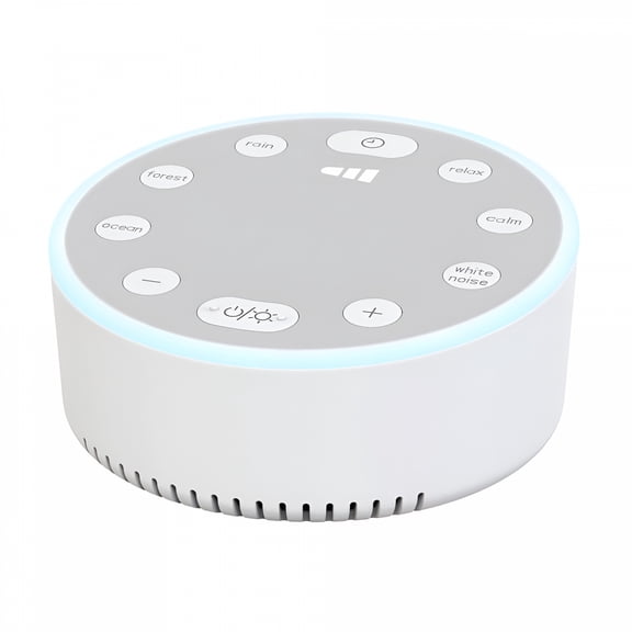 XIRQI Sleep Therapy White Noise Machine,Soothing Nature Sounds for Baby,Kid,Adult,Portable Relaxation Wellness Meditation and Naps,Peaceful Rest Sleep Aid,Holiday Gift