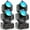 4 Pcs, variant on JAJALUYA Mini Moving Head Stage Lighting with RGBW LED String DMX 512 Beam DJ Light for Disco Club Party