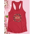 thumbnail image 3 of Best Mom Color Lacey Nature Racerback Tank Women -Image by Shutterstock, Female Small, 3 of 4