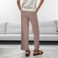 thumbnail image 3 of SIYUDAN Womens Pants Casual Pants BrownAdult Pants Women Womens Comfy Pants Wide Leg Pants With Pockets Women Fall Pants, 3 of 6