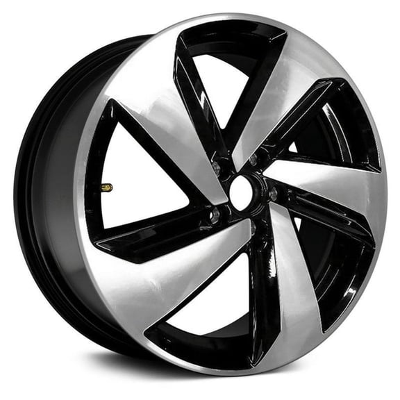 Aluminum Wheel Rim 18 Inch for Volkswagen Golf GTI 2018-2019 5 Lug 112mm 5 Spoke