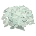 thumbnail image 2 of 500 g de vidrio marino triturado, relleno plano para jarrones o acuarios. blanco, 2 of 8