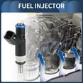 thumbnail image 2 of Inyector de combustible No.4891577AC boquilla de inyección de combustible para Dodge Avenger 2008-2014 2.4L negro 4 piezas, 2 of 5