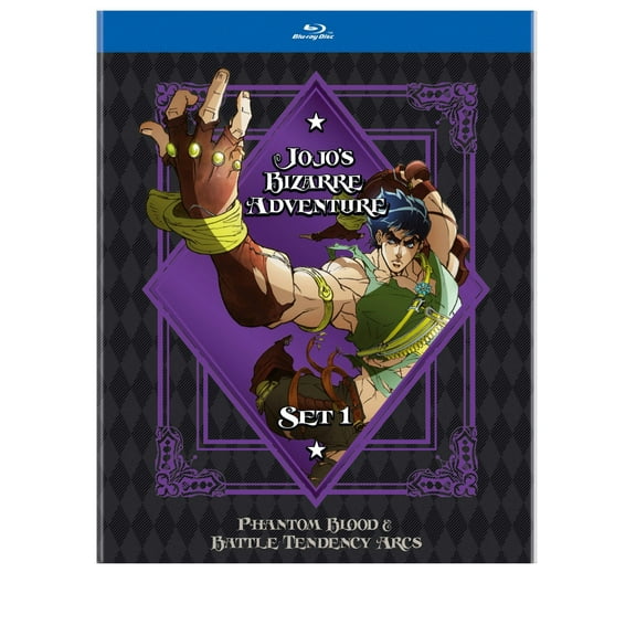 Jojo's Bizarre Adventure Set 1: Phantom Blood And Battle Tendency (Blu-ray), Viz Media, Anime