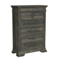 thumbnail image 4 of Hyde King Sleigh Storage 3PC Bedroom Set in Charcoal, 4 of 10