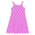 thumbnail image 4 of Moocorvic Girls Dresses Spaghetti Strap Button Down Sleeveless Summer Casual Sundress A-line Dress with Pockets, 4 of 9