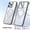 Gray, variant on ELEHOLD Clear Case for iPhone 16 Pro, Slim Anti-Scratch Shockproof Translucent Matte TPU+PC Case with Magnetic Invisible Stand,Gray