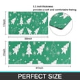 thumbnail image 7 of Green Christmas Tree Pattern Kitchen Rugs Sets Of 2,Anti Fatigue Kitchen Mat Rugs Non Slip Washable,Decorative Kitchen Floor Mats for Kitchen,Sink,Laundry,17"x30"+17"x47", 7 of 7
