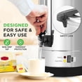 thumbnail image 4 of 19 Liter Water Boiler and Hot Water Dispenser - Double Layer Beverage with Safety Lock Lid, 4 of 7