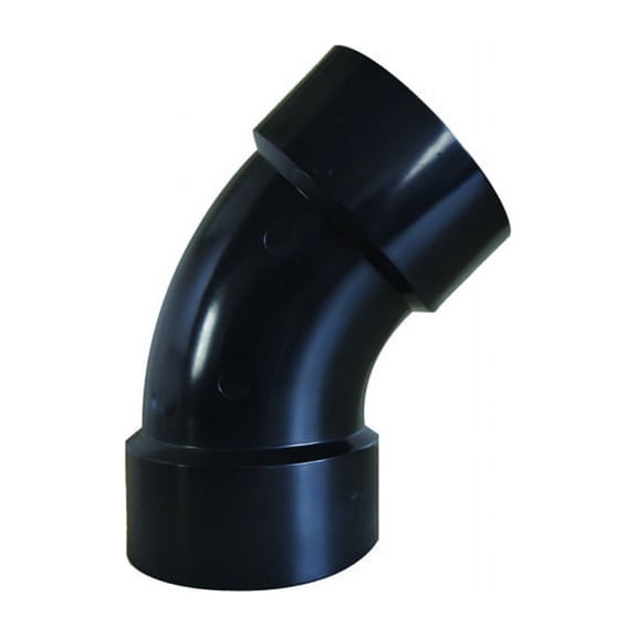 Valterra D502887 45 Elbow 3" Hub DWV