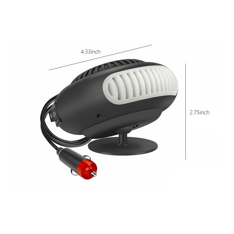 Cigarette Lighter Small Car Heater Walmart Auto Heater Fan