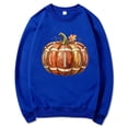 thumbnail image 4 of LIZUOJUN Crewneck Sweatshirt for Women Oversized Pullover Football Pumpkin Graphic Long Sleeve Casual Game Day Outfits for Women Fall Halloween Cozy L, 4 of 7