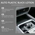 thumbnail image 3 of ‌Automotive Plastic Restorer Gel - Car Interior Dash & Exterior Trim Cleaner, UV Protectant for Faded Bumpers & Vinyl, Non-Greasy Formula, 100ml‌, 3 of 9