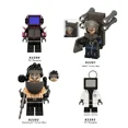 thumbnail image 4 of Skibidi Toilet Anime Dibujos animados Ladrillos Minifiguras Muñecas Camarógrafo Orador Hombre de la TV Mini Figuras de acción de juguete Bloques de construcción, 4 of 5